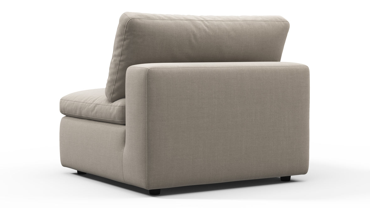 Sky - Sky Sofa Module, Armless, Beige Linen