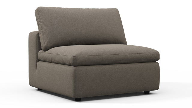 Sky - Sky Sofa Module, Armless, Coffee Brushed Weave