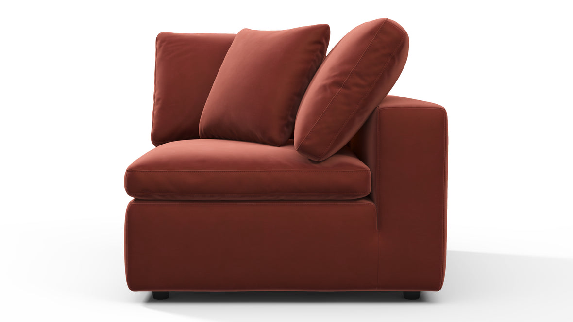 Sky - Sky Sofa Module, Corner, Cinnamon Velvet