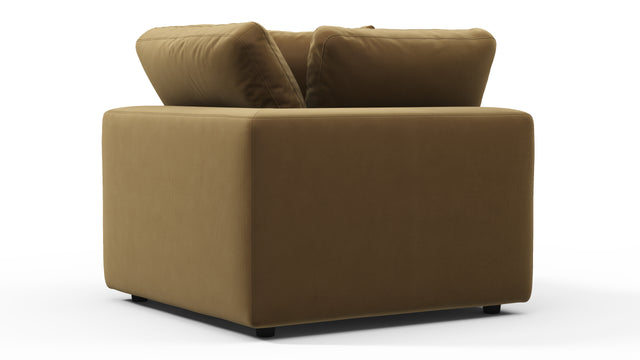 Sky - Sky Sofa Module, Corner, Old Gold Velvet