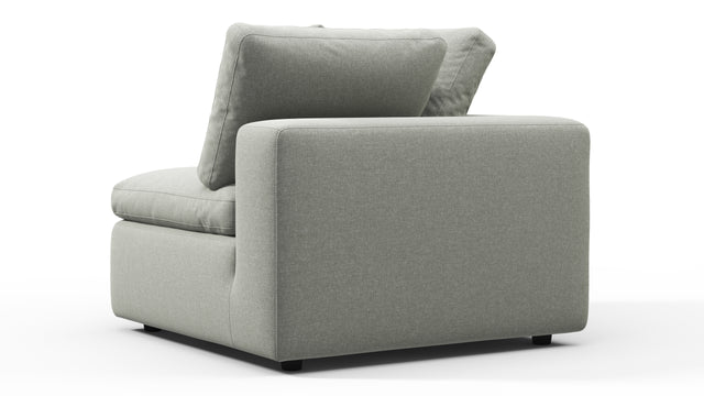 Sky - Sky Sofa Module, Corner, Soft Gray Brushed Weave