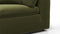 Sky - Sky Sofa Module, Corner, Spruce Luxe Velvet