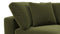 Sky - Sky Sofa Module, Corner, Spruce Luxe Velvet