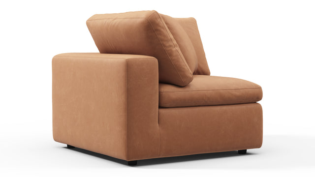 Sky - Sky Sofa Module, Corner, Tan Vegan Leather