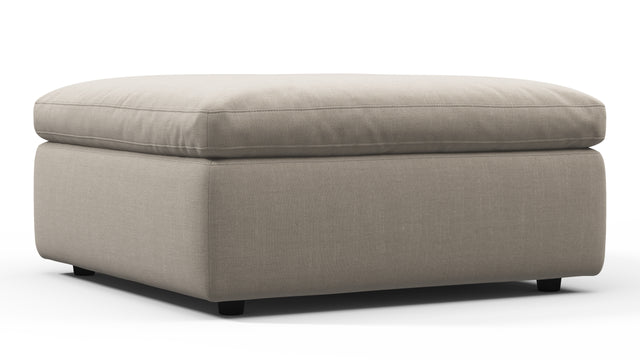 Sky - Sky Sofa Module, Ottoman, Beige Linen