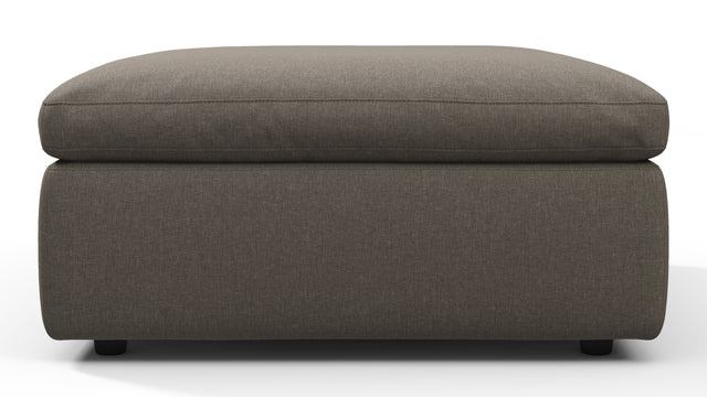 Sky - Sky Sofa Module, Ottoman, Coffee Brushed Weave