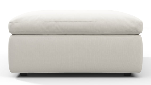 Sky - Sky Sofa Module, Ottoman, Oatmeal Brushed Weave