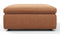 Sky - Sky Sofa Module, Ottoman, Tan Vegan Leather