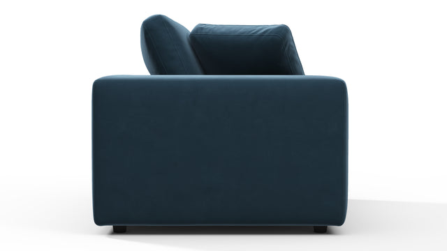 Sky - Sky Armchair, Prussian Blue Luxe Velvet