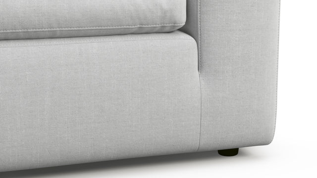 Sky - Sky Open End Sofa, Left, Dove Linen