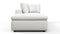 Sky - Sky Open End Sofa, Left, White Linen