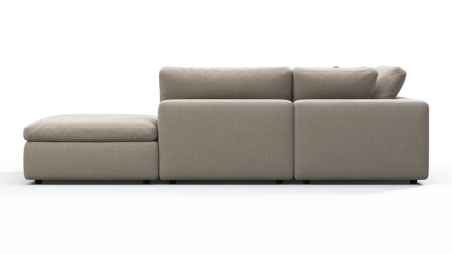 Sky - Sky Open End Sofa, Right, Beige Linen