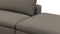 Sky - Sky Open End Sofa, Right, Coffee Brushed Weave