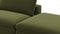 Sky - Sky Open End Sofa, Right, Spruce Luxe Velvet