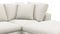 Sky - Sky Sectional Sofa, Double Chaise, Oatmeal Brushed Weave