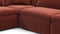 Sky - Sky Sectional Sofa, Eight Seater, Cinnamon Velvet