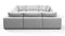 Sky - Sky Sectional Sofa, Eight Seater, Dove Linen