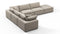 Sky - Sky Sectional Sofa, Five Seater, Left Corner, Beige Linen