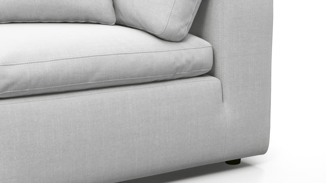 Sky - Sky Sectional Sofa, Five Seater, Right Corner, Dove Linen