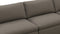 Sky - Sky Sectional Sofa, Four Seater, Coffee Brushed Weave