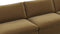 Sky - Sky Sectional Sofa, Four Seater, Old Gold Velvet