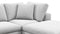 Sky - Sky Sectional Sofa, Three Seater, Right Chaise, Dove Linen