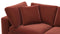 Sky - Sky Two Seater Sofa, Burgundy Velvet