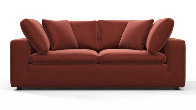 Sky - Sky Two Seater Sofa, Burgundy Velvet