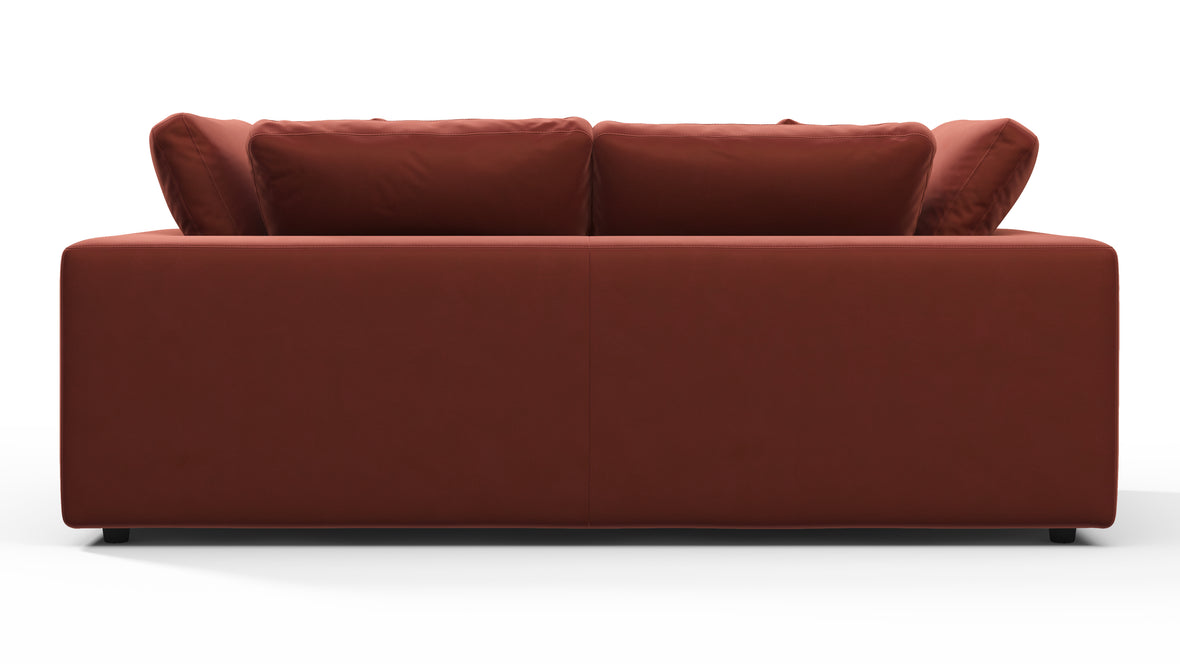 Sky - Sky Two Seater Sofa, Burgundy Velvet