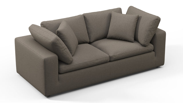 Sky - Sky Two Seater Sofa, Coffee Brushed Weave