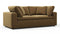 Sky - Sky Two Seater Sofa, Old Gold Velvet