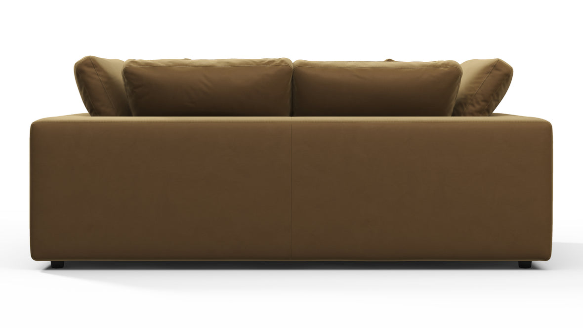 Sky - Sky Two Seater Sofa, Old Gold Velvet