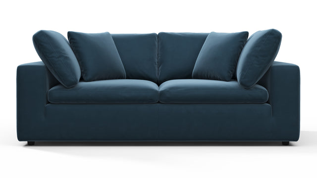 Sky - Sky Two Seater Sofa, Prussian Blue Luxe Velvet