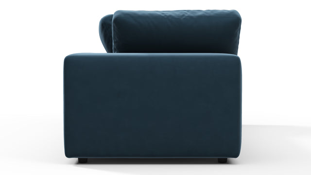 Sky - Sky Two Seater Sofa, Prussian Blue Luxe Velvet