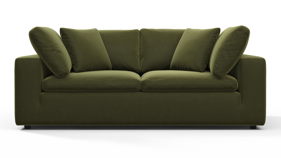 Sky - Sky Two Seater Sofa, Spruce Luxe Velvet