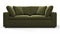 Sky - Sky Two Seater Sofa, Spruce Luxe Velvet