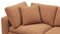 Sky - Sky Two Seater Sofa, Tan Vegan Leather