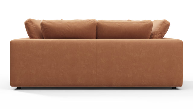 Sky - Sky Two Seater Sofa, Tan Vegan Leather