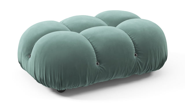 Belia - Belia Ottoman, Jadeite Luxe Velvet