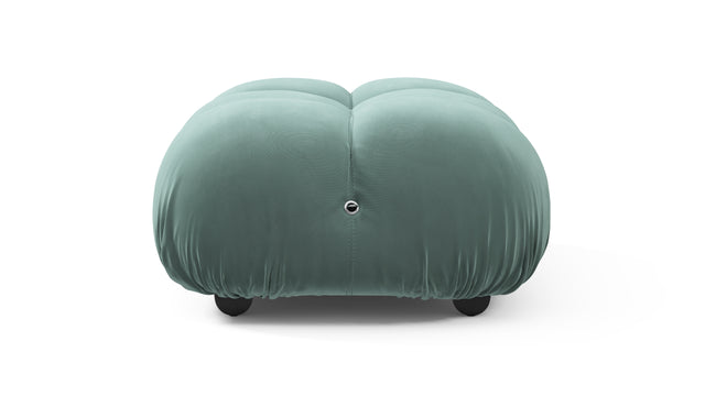 Belia - Belia Ottoman, Jadeite Luxe Velvet