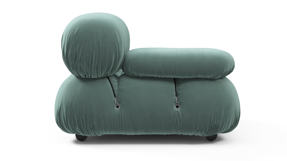 Belia - Belia Module, Left Arm, Jadeite Luxe Velvet