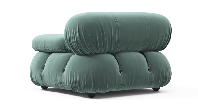 Belia - Belia Module, Right Arm, Jadeite Luxe Velvet