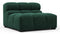 Tufted - Tufted Module, Armless, Forest Green Chenille