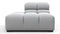 Tufted - Tufted Module, Left End, Armless, Light Gray Wool