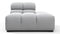 Tufted - Tufted Module, Right End, Armless, Light Gray Wool