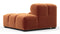 Tufted - Tufted Module, Right End, Armless, Spice Velvet