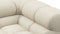 Tufted - Tufted Module, Large Right Corner, Eggshell Boucle