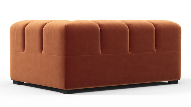 Tufted - Tufted Module, Large Right Corner, Spice Velvet