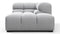 Tufted - Tufted Module, Right Corner Half, Light Gray Wool