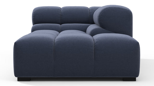 Tufted - Tufted Module, Right Corner Half, Royal Blue Wool